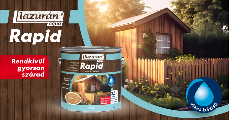 Lazurán Aqua Rapid ismertetőhöz Lazurán Aqua Rapid ismertetőhöz