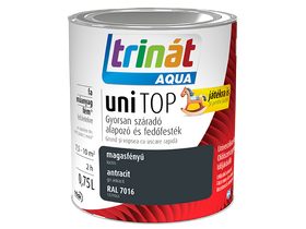 Trinát Aqua uniTOP magasfényű gyorsan száradó alapozó és fedőfesték Trinát Aqua uniTOP magasfényű gyorsan száradó alapozó és fedőfesték