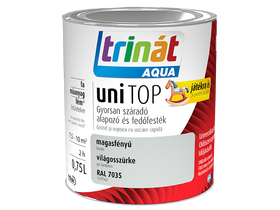 Trinát Aqua uniTOP magasfényű gyorsan száradó alapozó és fedőfesték Trinát Aqua uniTOP magasfényű gyorsan száradó alapozó és fedőfesték