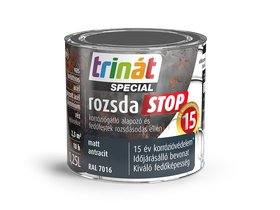 Trinát Special rozsdaSTOP matt korróziógátló alapozó és fedőfesték Trinát Special rozsdaSTOP matt korróziógátló alapozó és fedőfesték
