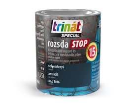 Trinát Special rozsdaSTOP selyemfényű korróziógátló alapozó és fedőfesték Trinát Special rozsdaSTOP selyemfényű korróziógátló alapozó és fedőfesték