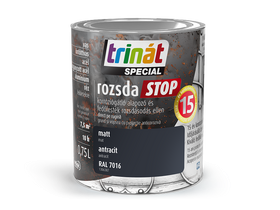 Trinát Special rozsdaSTOP matt korróziógátló alapozó és fedőfesték Trinát Special rozsdaSTOP matt korróziógátló alapozó és fedőfesték