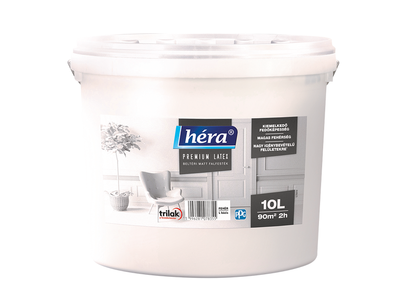 Héra Prémium Latex beltéri falfesték 10 L