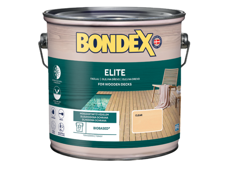 Bondex Elite favédő és -ápoló olaj