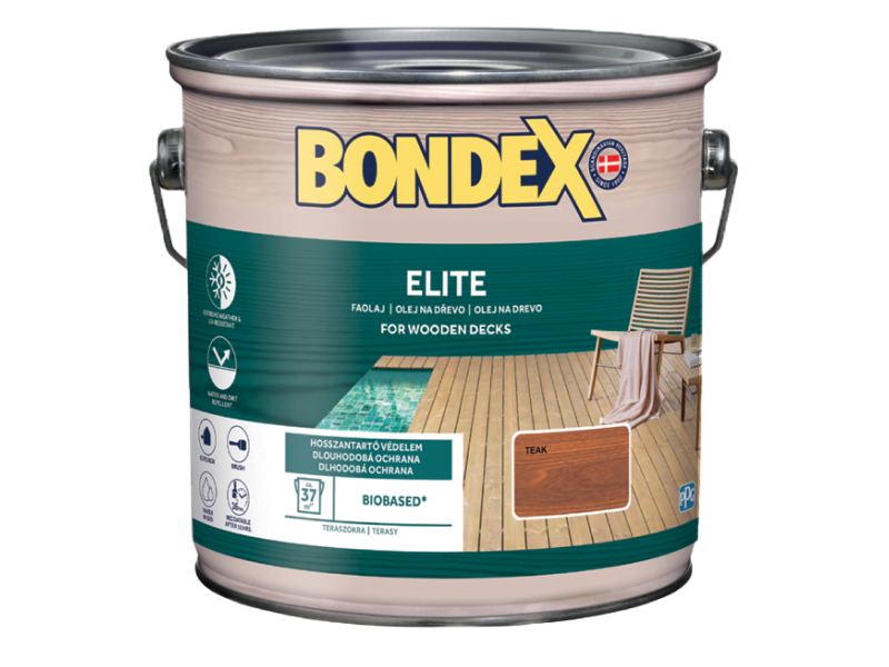 Bondex Elite favédő és -ápoló olaj