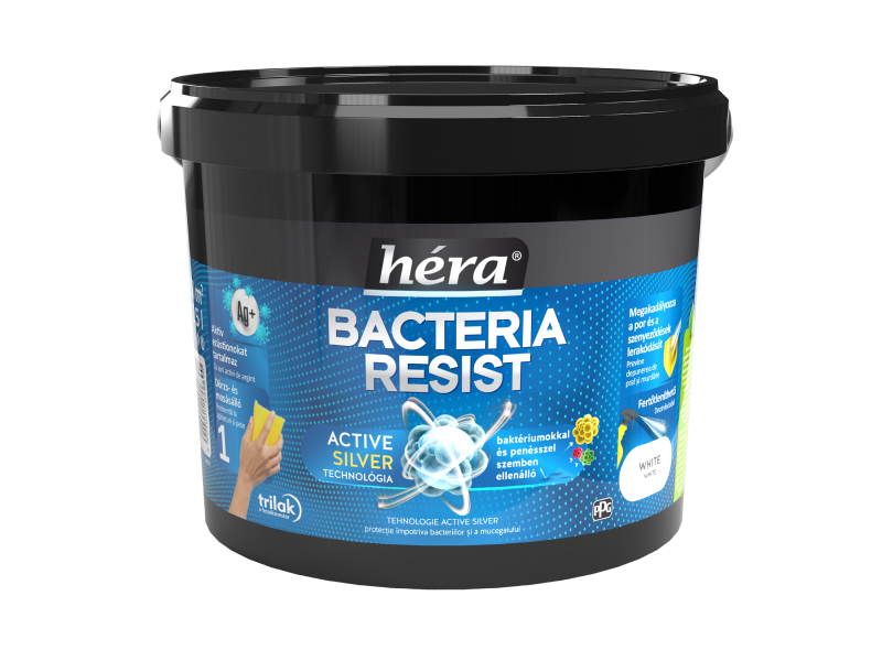 Héra Bacteria Resist baktériumokkal és penésszel szemben ellenálló beltéri falfesték