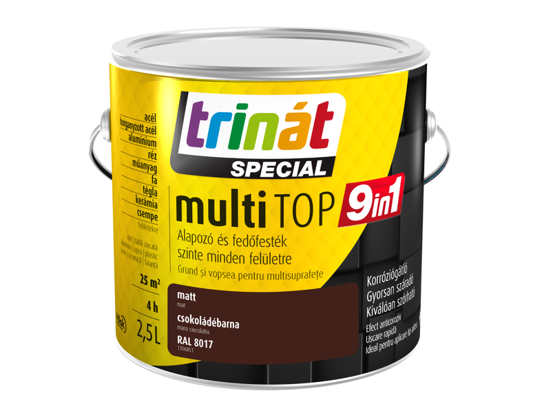 Trinát multiTOP 9in1 alapozó és fedőfesték