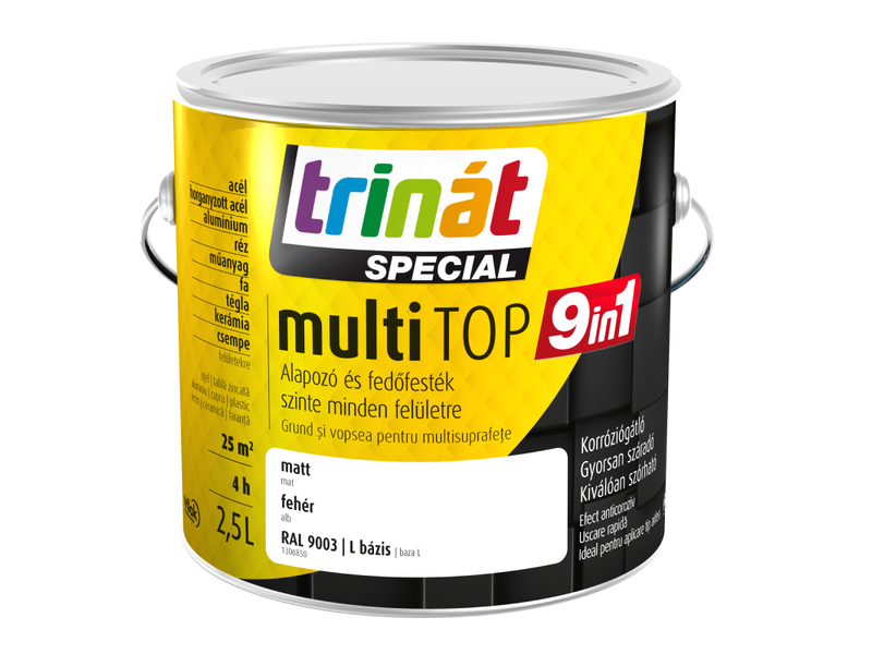 Trinát multiTOP 9in1 alapozó és fedőfesték