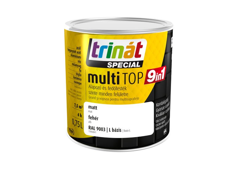 Trinát multiTOP 9in1 alapozó és fedőfesték