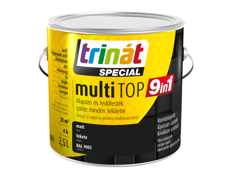Trinát multiTOP 9in1 alapozó és fedőfesték