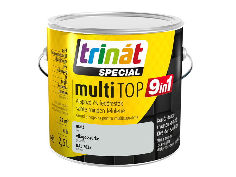 Trinát multiTOP 9in1 alapozó és fedőfesték
