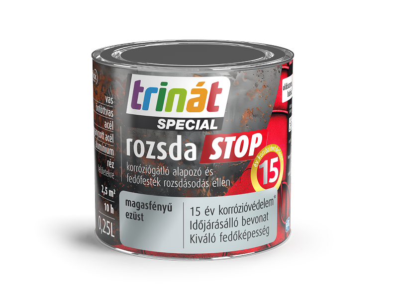 Trinát Special rozsdaSTOP magasfényű korróziógátló alapozó és fedőfesték