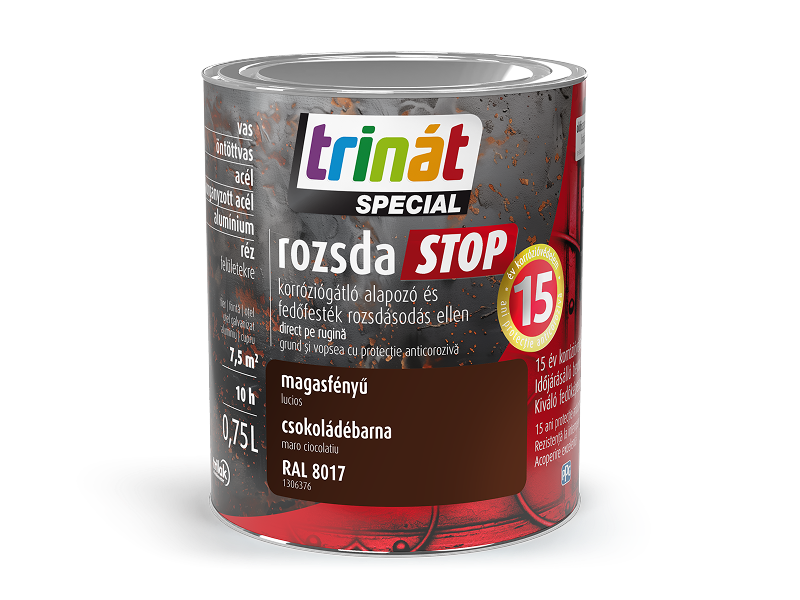 Trinát Special rozsdaSTOP magasfényű korróziógátló alapozó és fedőfesték