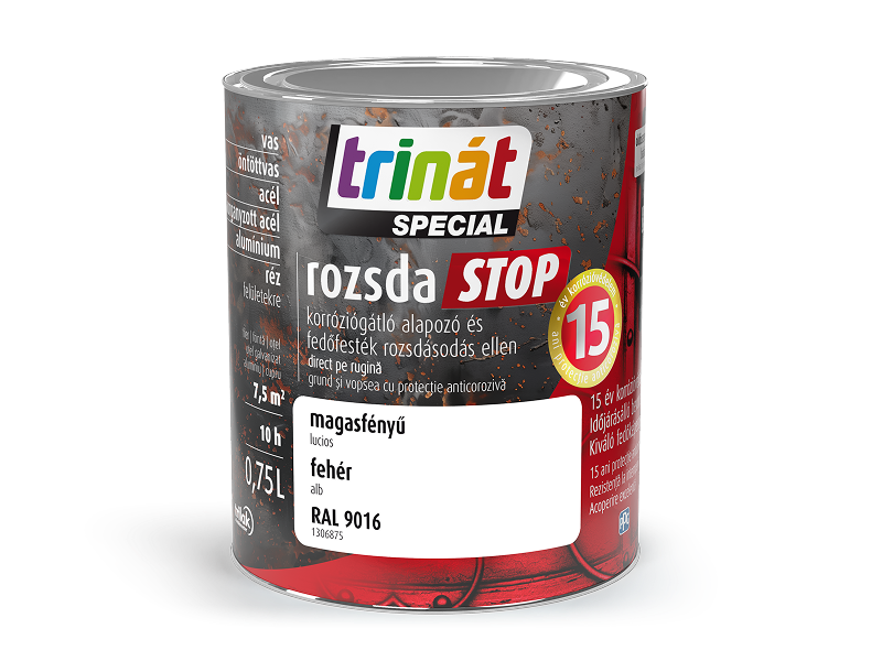 Trinát Special rozsdaSTOP korróziógátló alapozó és fedőfesték
