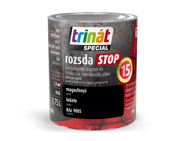 Trinát Special rozsdaSTOP magasfényű korróziógátló alapozó és fedőfesték