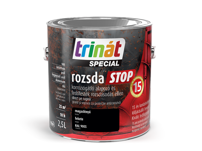 Trinát Special rozsdaSTOP magasfényű korróziógátló alapozó és fedőfesték