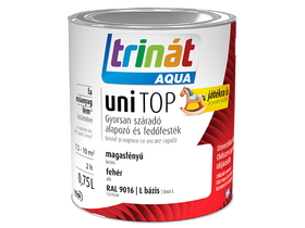 Trinát Aqua uniTOP magasfényű gyorsan száradó alapozó és fedőfesték