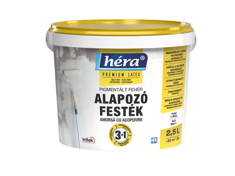 Héra Prémium Latex  3in1 alapozó festék