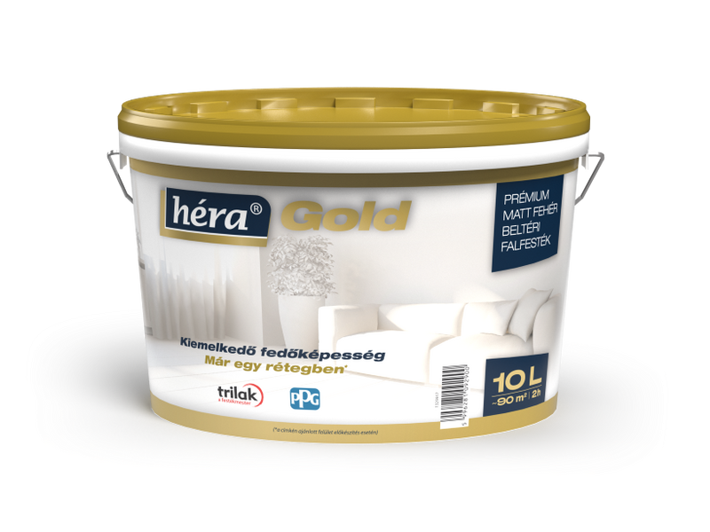 Héra Gold beltéri falfesték