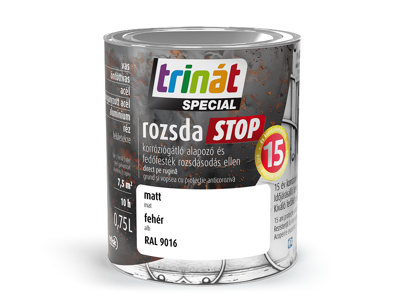 Trinát Special rozsdaSTOP matt korróziógátló alapozó és fedőfesték