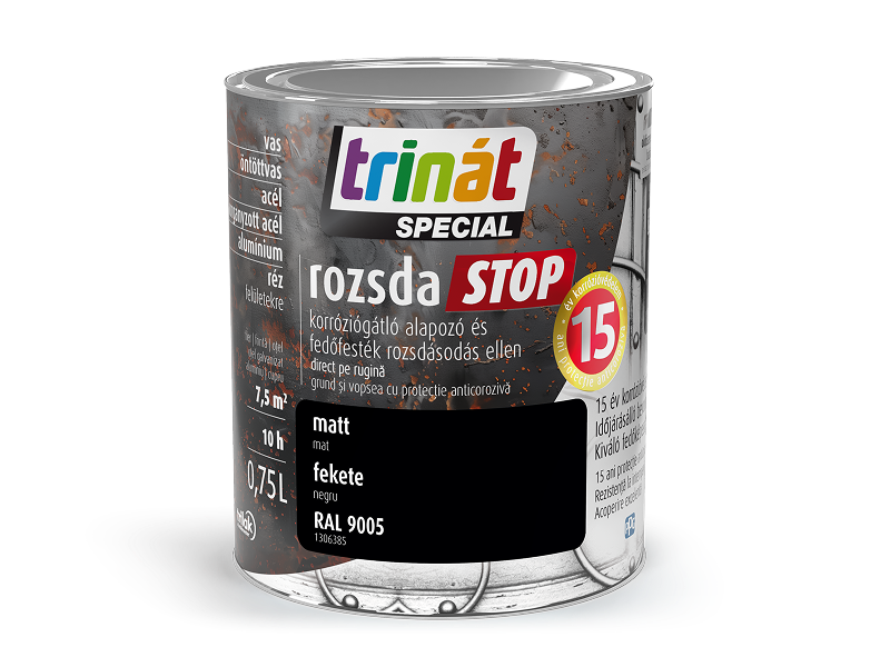 Trinát Special rozsdaSTOP matt korróziógátló alapozó és fedőfesték