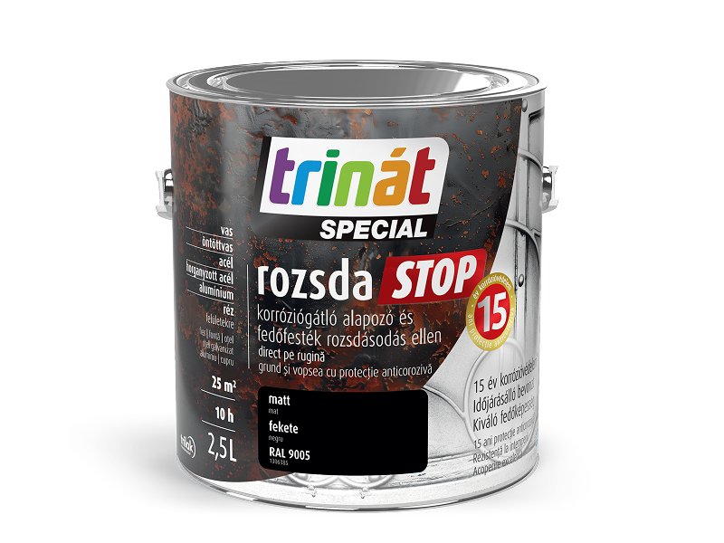 Trinát Special rozsdaSTOP matt korróziógátló alapozó és fedőfesték